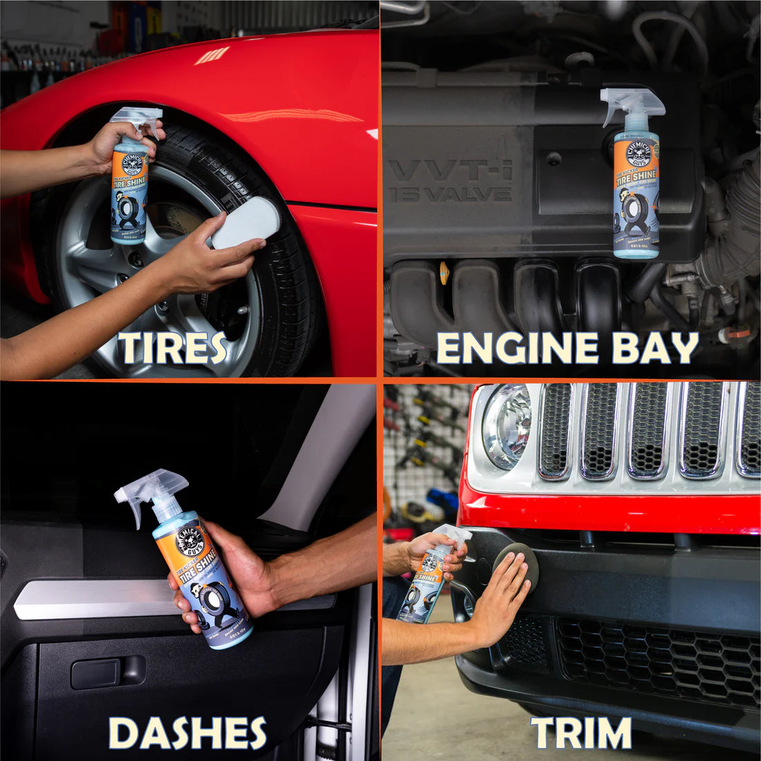 TIRE KICKER EXTRA GLOSSY TIRE SHINE (16OZ)