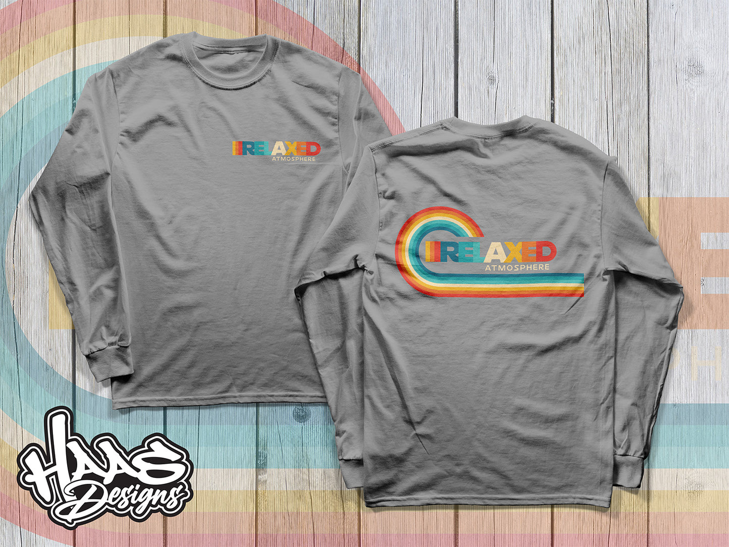 Relaxed Retro Long Sleeve Tee - PREORDER