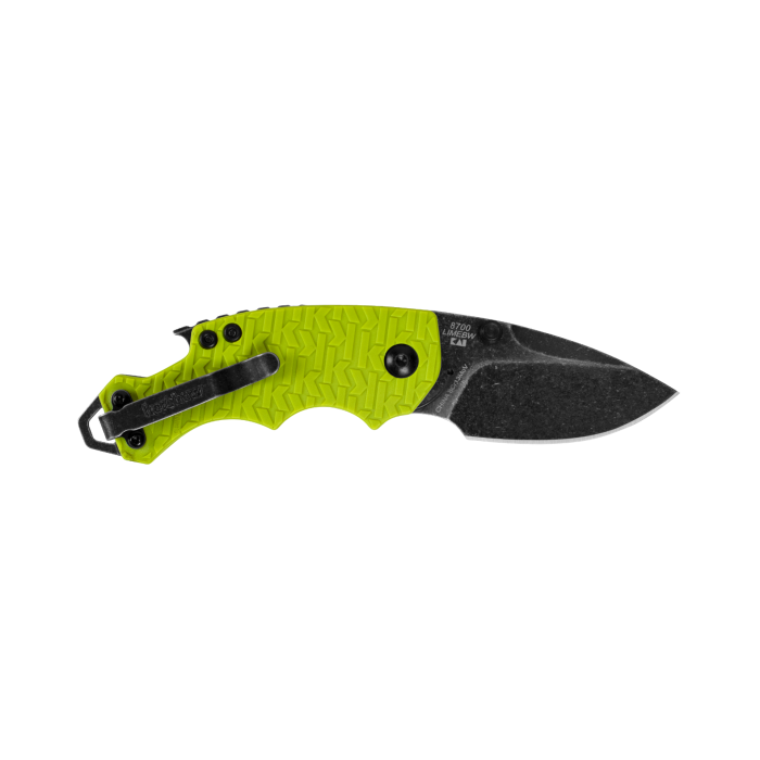 kershaw Shuffle - Lime Green, BlackWash - 8700LIMEBW
