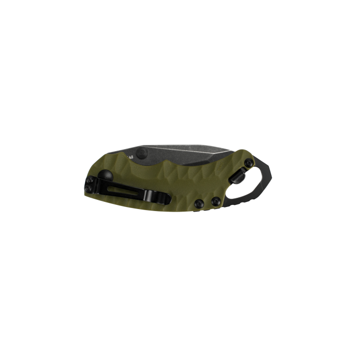kershaw Shuffle II - Tanto, Olive, BlackWash - 8750TOLBW