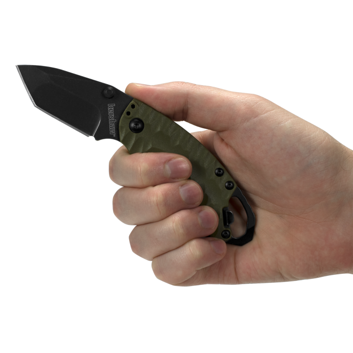 kershaw Shuffle II - Tanto, Olive, BlackWash - 8750TOLBW