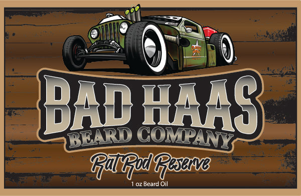 Rat Rod Reserve Beard Oil - Sweet Tobacco and Bay Rum