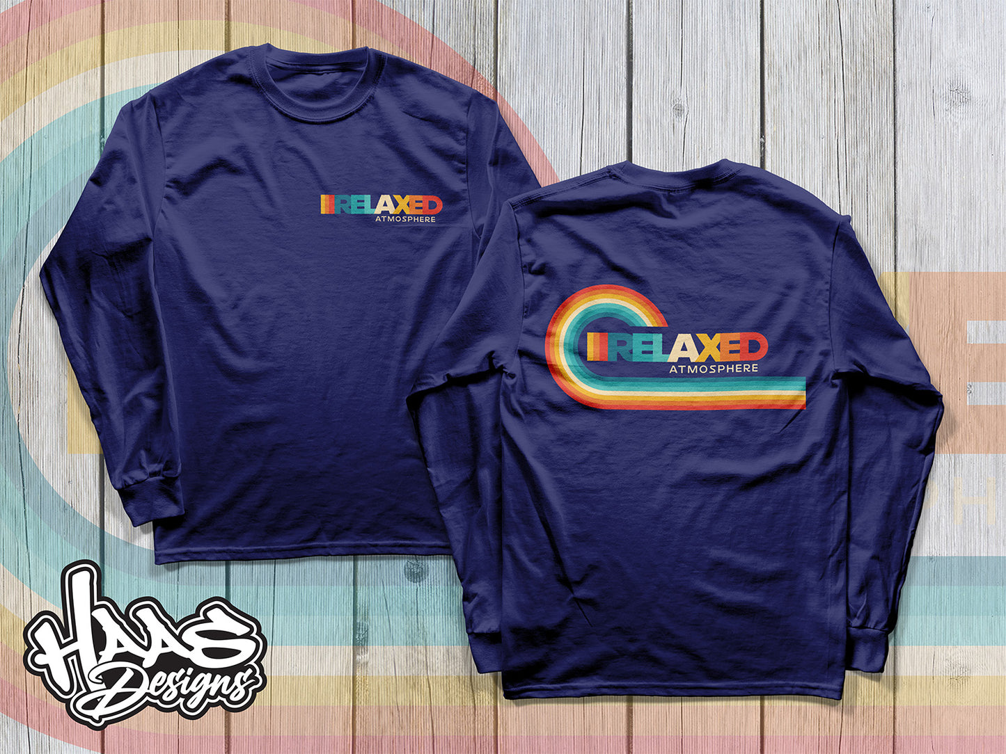 Relaxed Retro Long Sleeve Tee - PREORDER