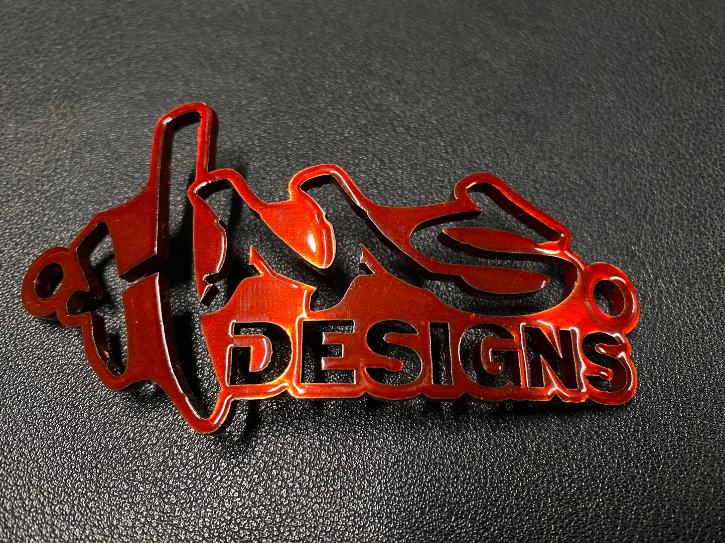 Tropic Orange Haas Designs Emblem