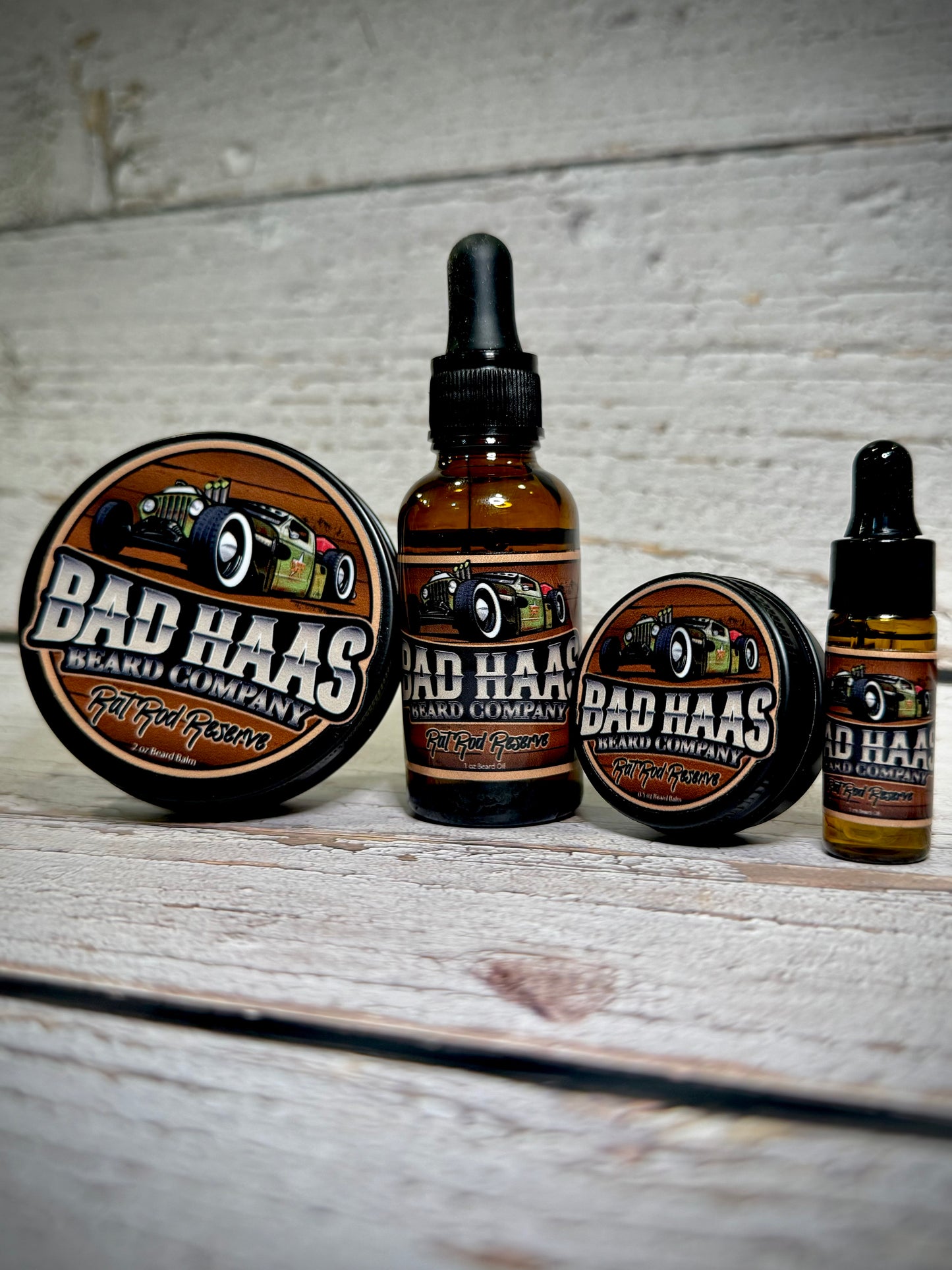Rat Rod Reserve Beard Balm - Sweet Tobacco and Bay Rum