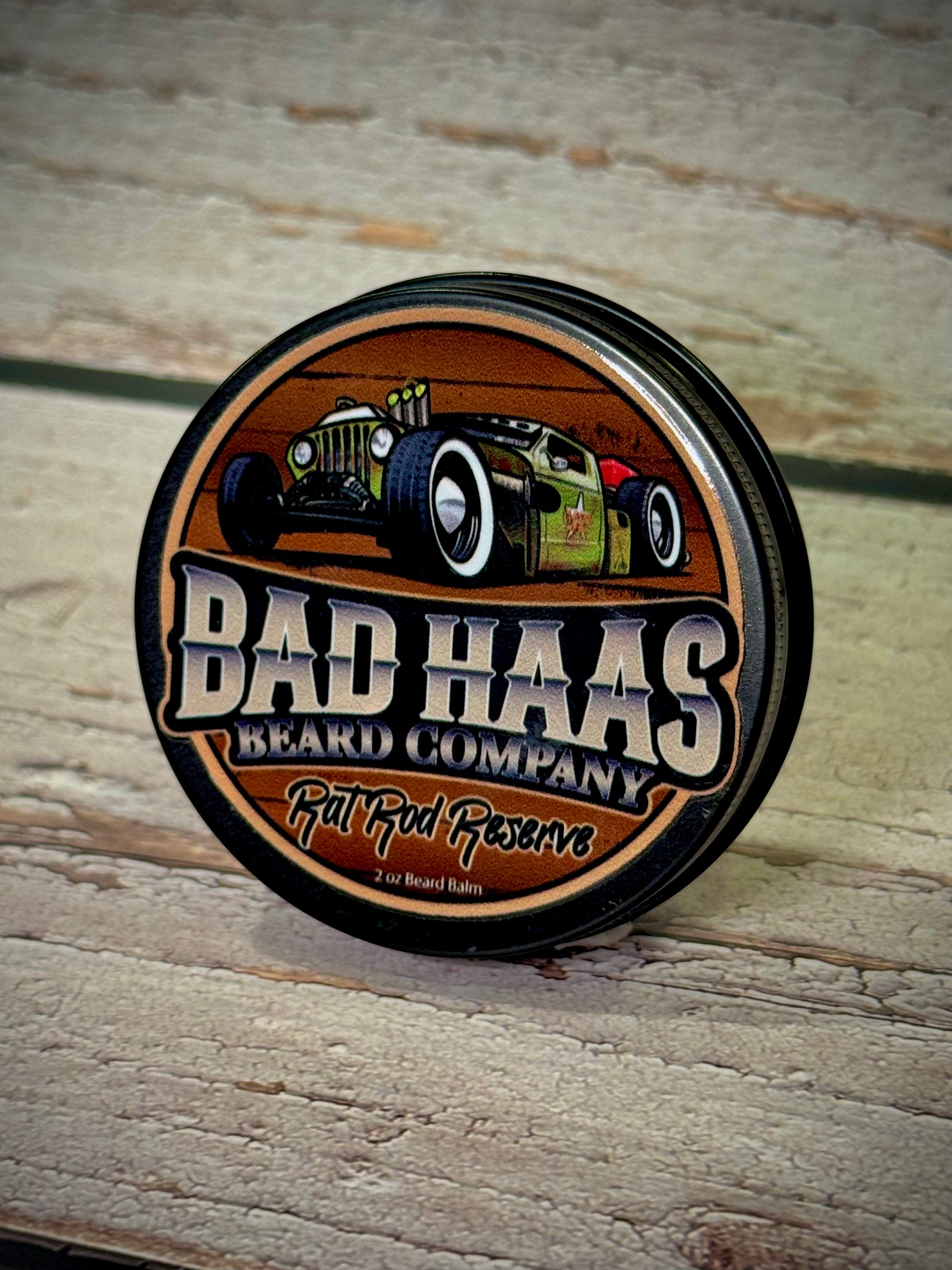 Rat Rod Reserve Beard Balm - Sweet Tobacco and Bay Rum