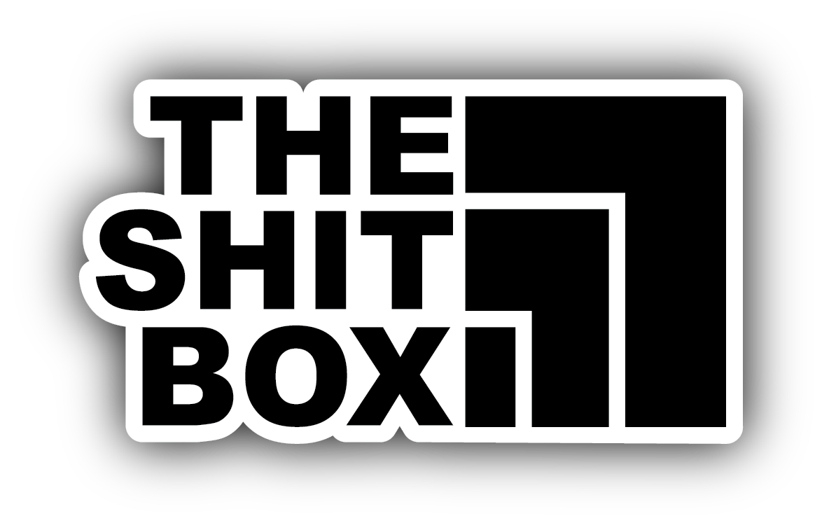 The Shit Box Sticker