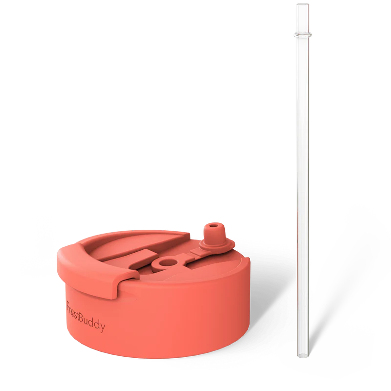 Universal Buddy Drinking Lid with Straw