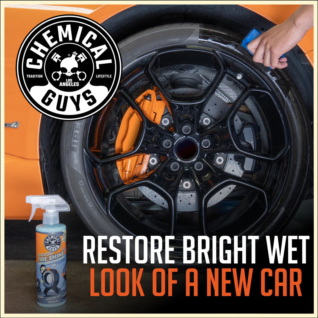 TIRE KICKER EXTRA GLOSSY TIRE SHINE (16OZ)