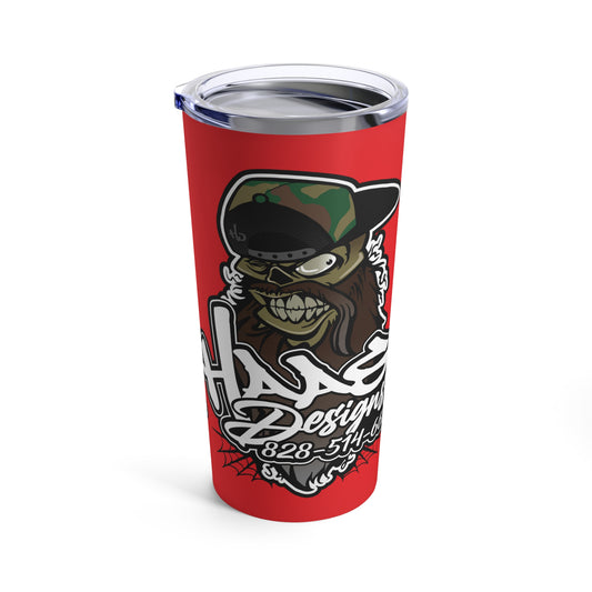 Haas Designs Tumbler, Red 20oz
