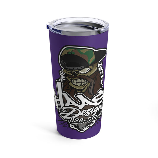Haas Designs Tumbler, Purple 20oz