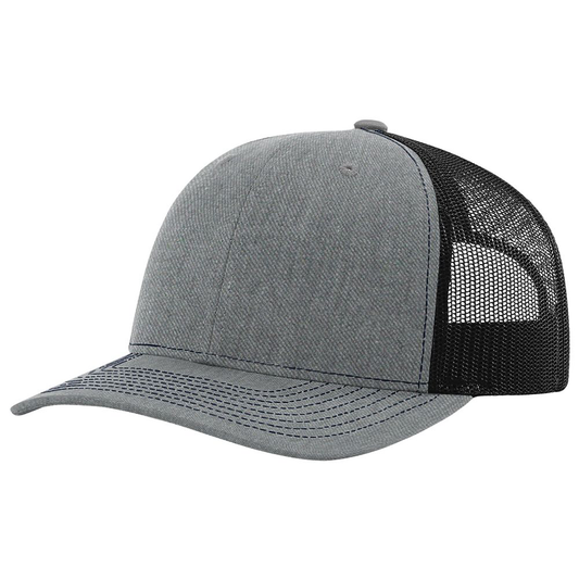 Richardson 112Y Youth Trucker Hat - Heather/Black