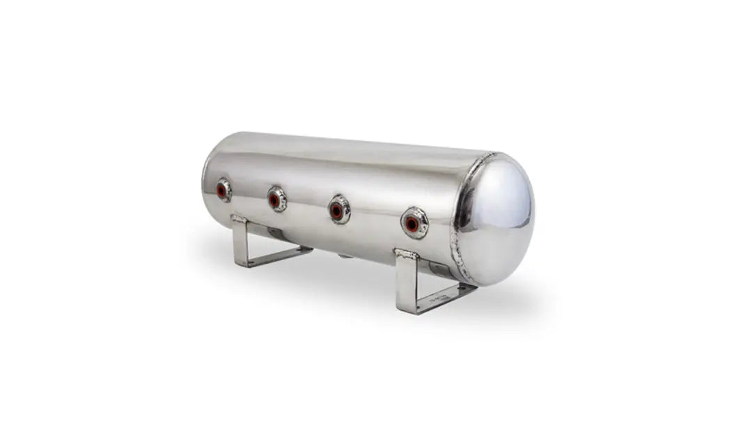 Air Lift 2.5 Gallon Aluminum Air Tank - Polished - 12958