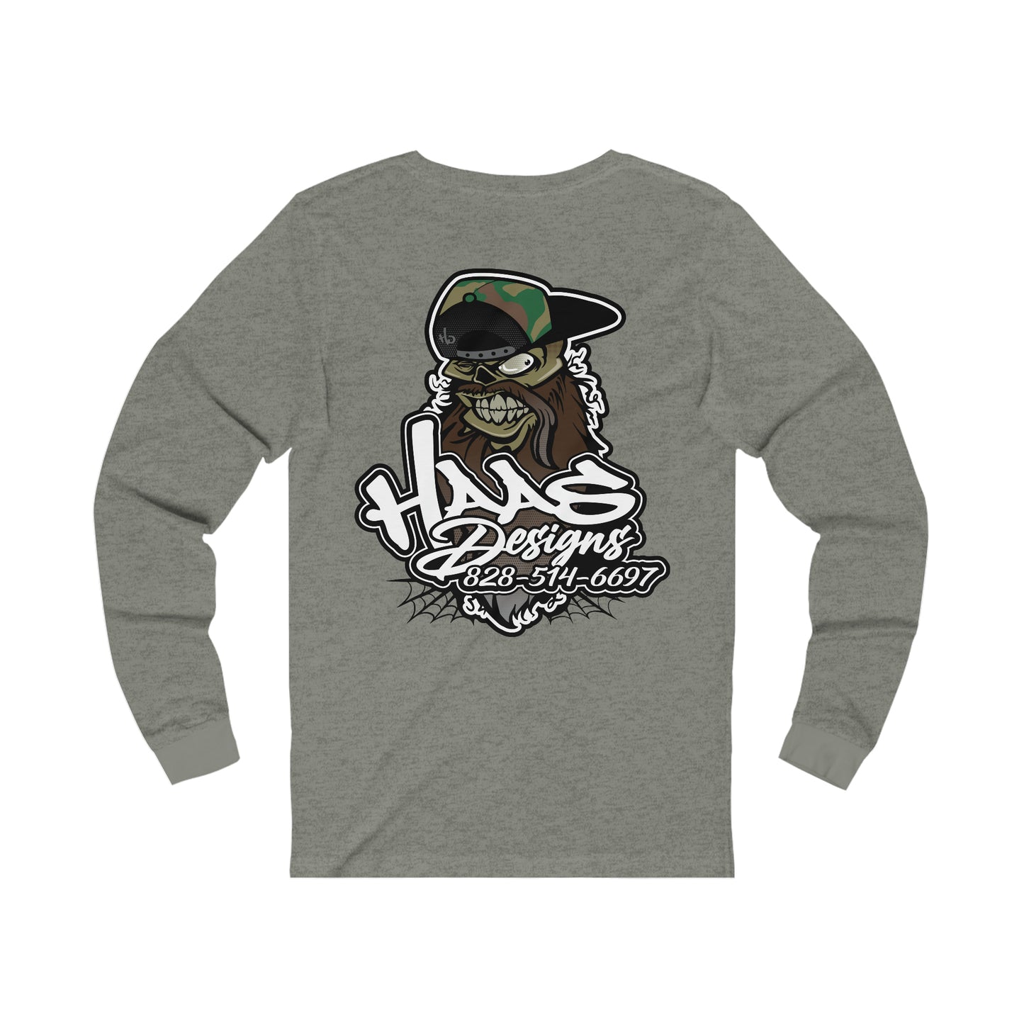 Haas Skull Long Sleeve Tee