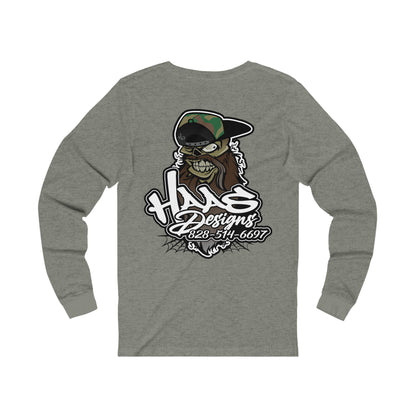 Haas Skull Long Sleeve Tee