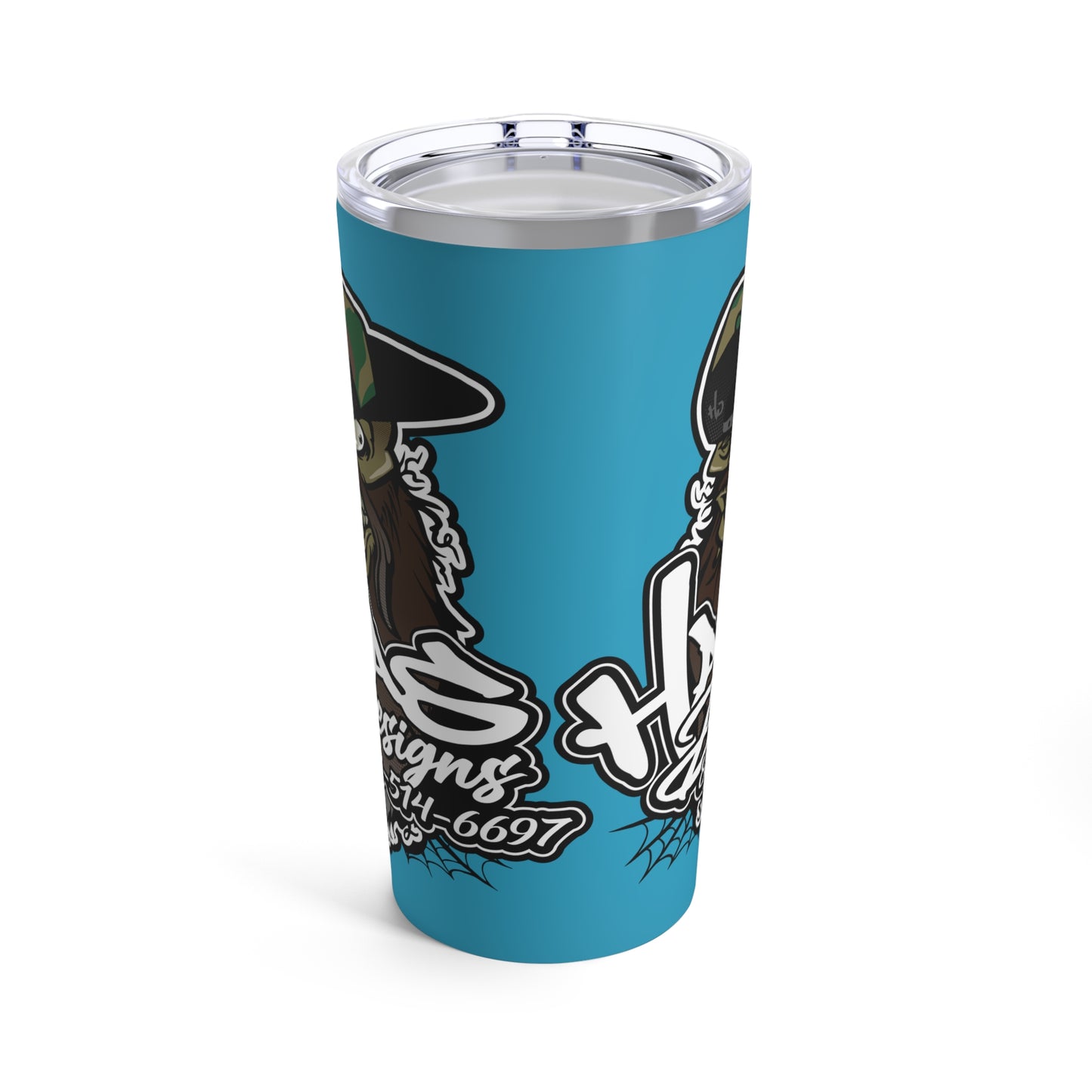 Haas Designs Tumbler, Teal 20oz