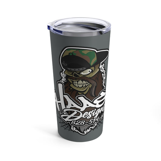 Haas Designs Tumbler, Grey 20oz