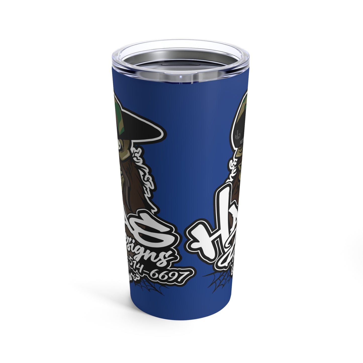 Haas Designs Tumbler, Blue 20oz