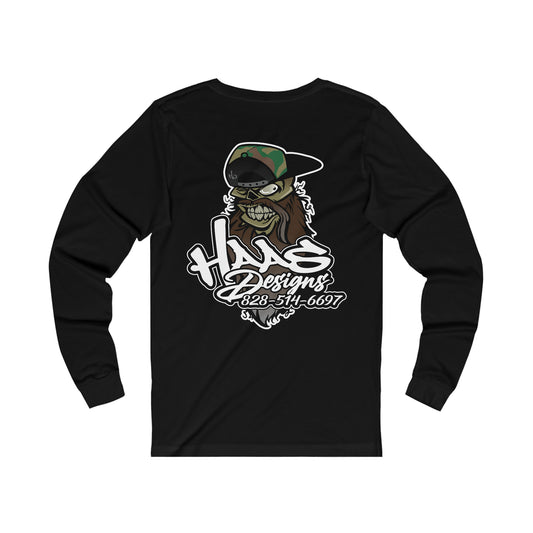 Haas Skull Long Sleeve Tee