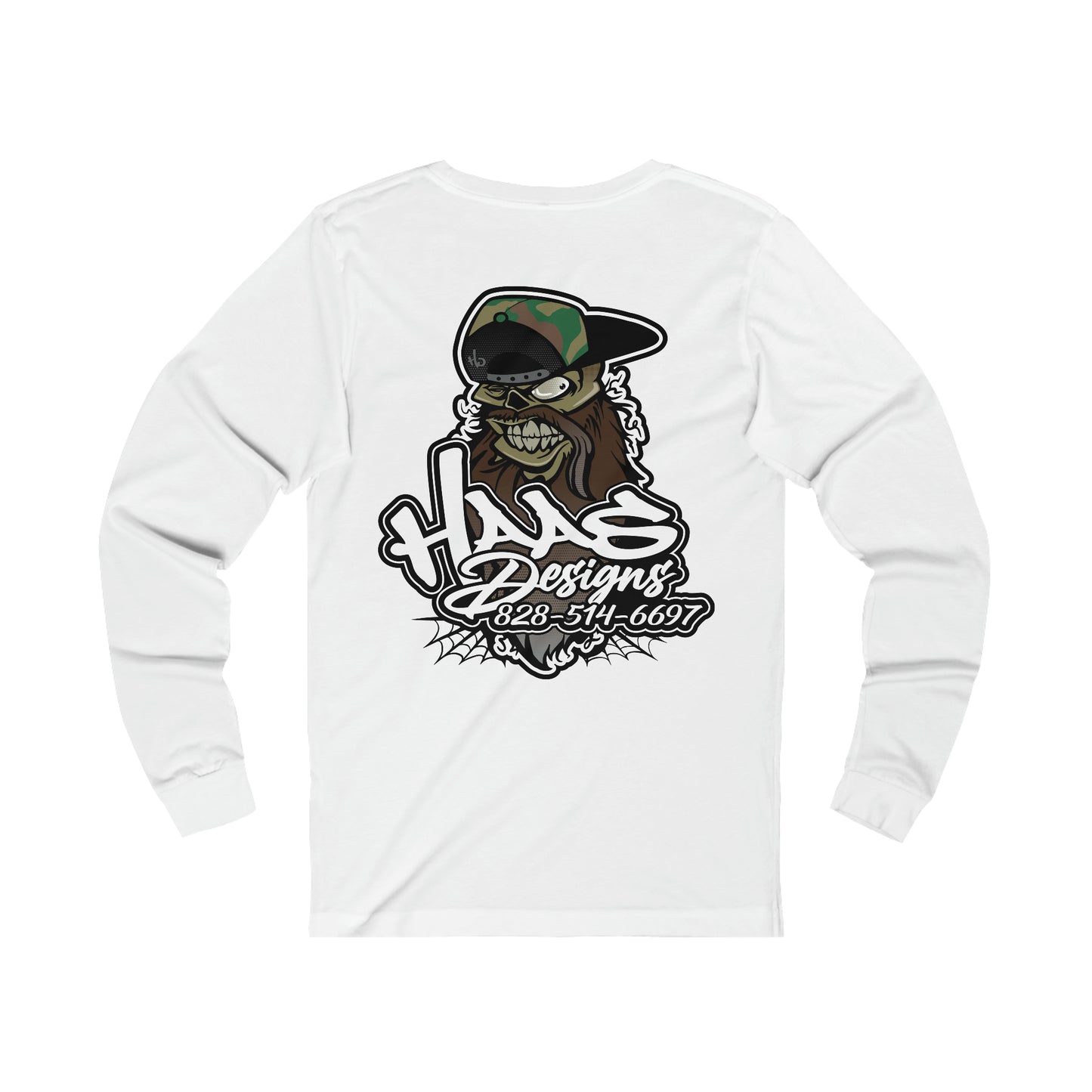 Haas Skull Long Sleeve Tee