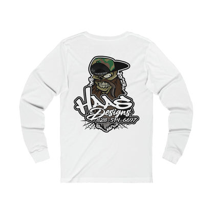 Haas Skull Long Sleeve Tee
