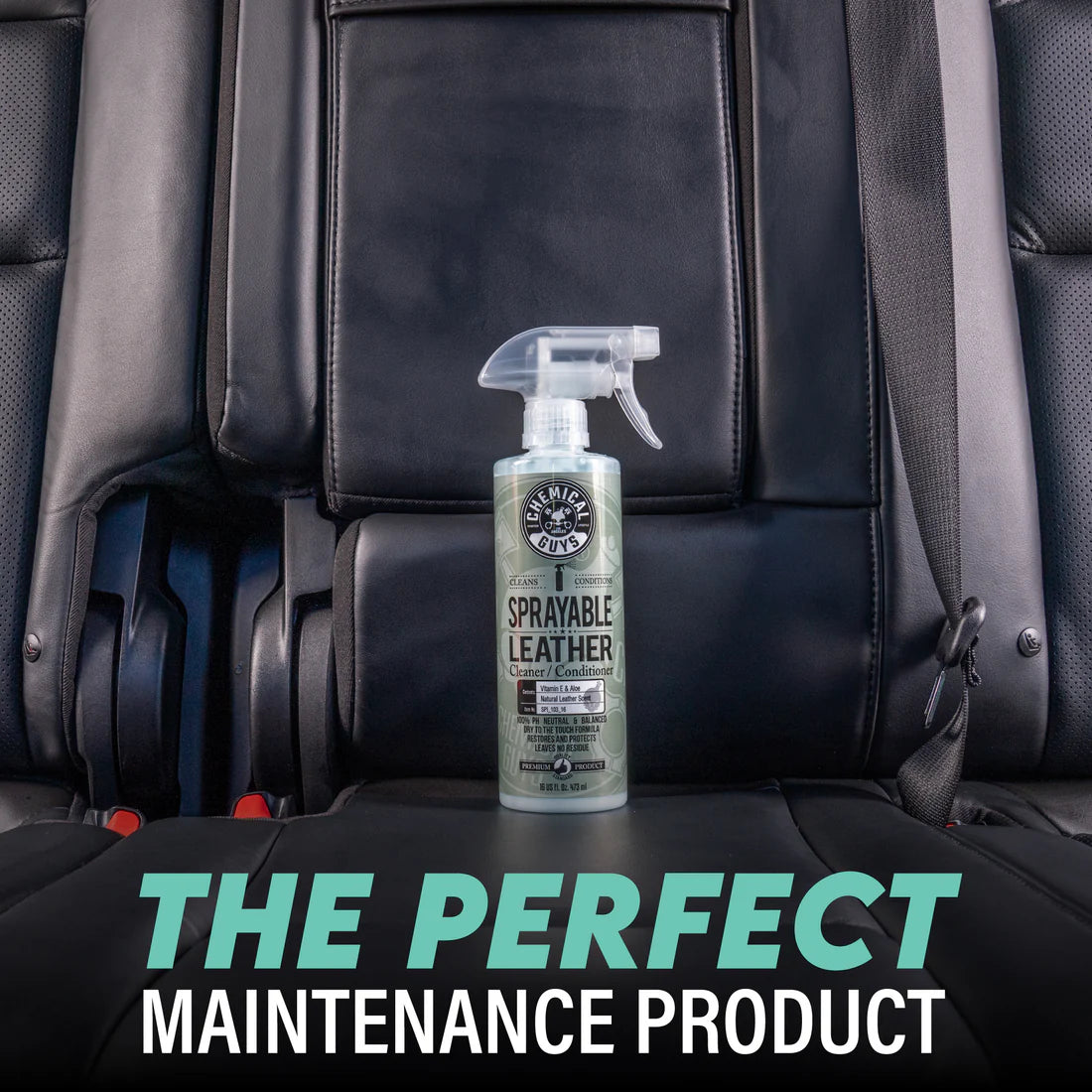 SPRAYABLE LEATHER CONDITIONER & CLEANER IN ONE PH BALANCE W/ VITAMIN E & ALOE (16 oz)