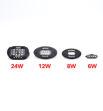 LUX 6W Monster Magnetic RGB+W Rock Light Kit