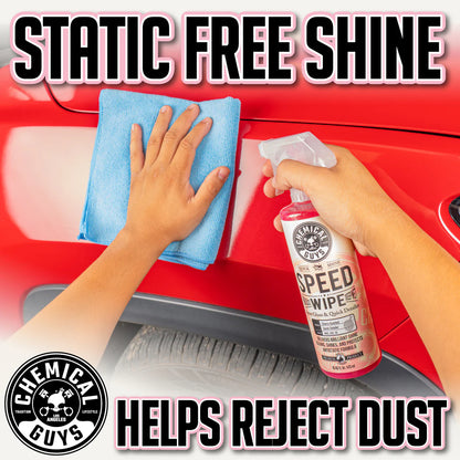 SPEED WIPE SPRAY & STREAK FREE QUICK SHINE (ANTI STATIC) (16OZ)