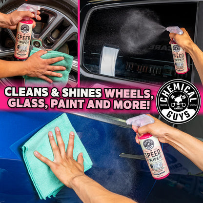 SPEED WIPE SPRAY & STREAK FREE QUICK SHINE (ANTI STATIC) (16OZ)