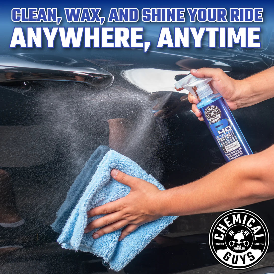 P40-DETAILER+SPRAY WHITE CARNAUBA QUICK DETAILER UV PROTECTANT (16 OZ)