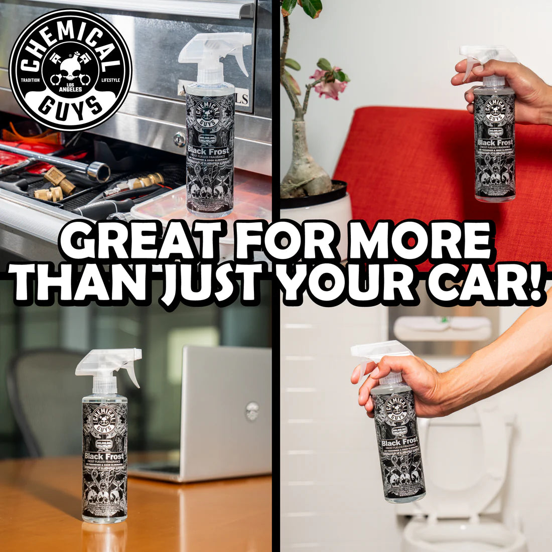 BLACK FROST AIR FRESHENER & ODOR ELIMINATOR (4 OZ)