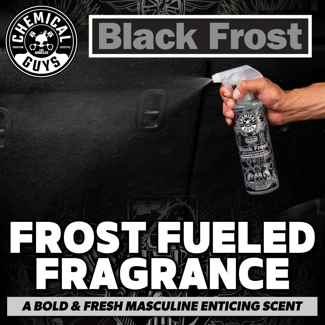 BLACK FROST AIR FRESHENER & ODOR ELIMINATOR (4 OZ)