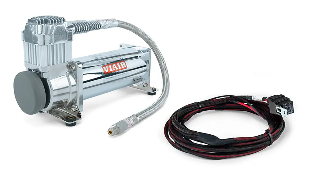 Air Lift 2nd Compressor Kit (Viair 444c chrome compressor + 2nd comp. harness) - 27750