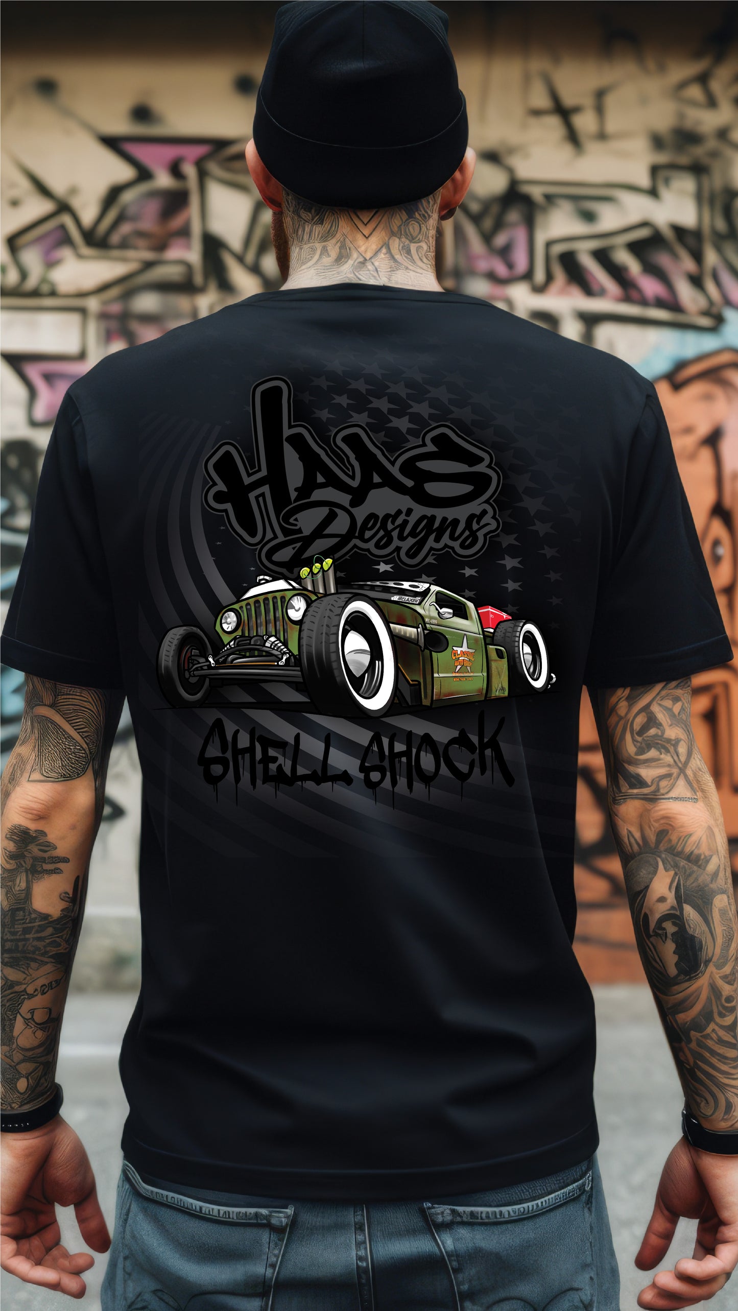 Haas Designs Shell Shock Tshirt