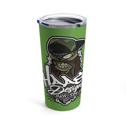 Haas Designs Tumbler, Green 20oz