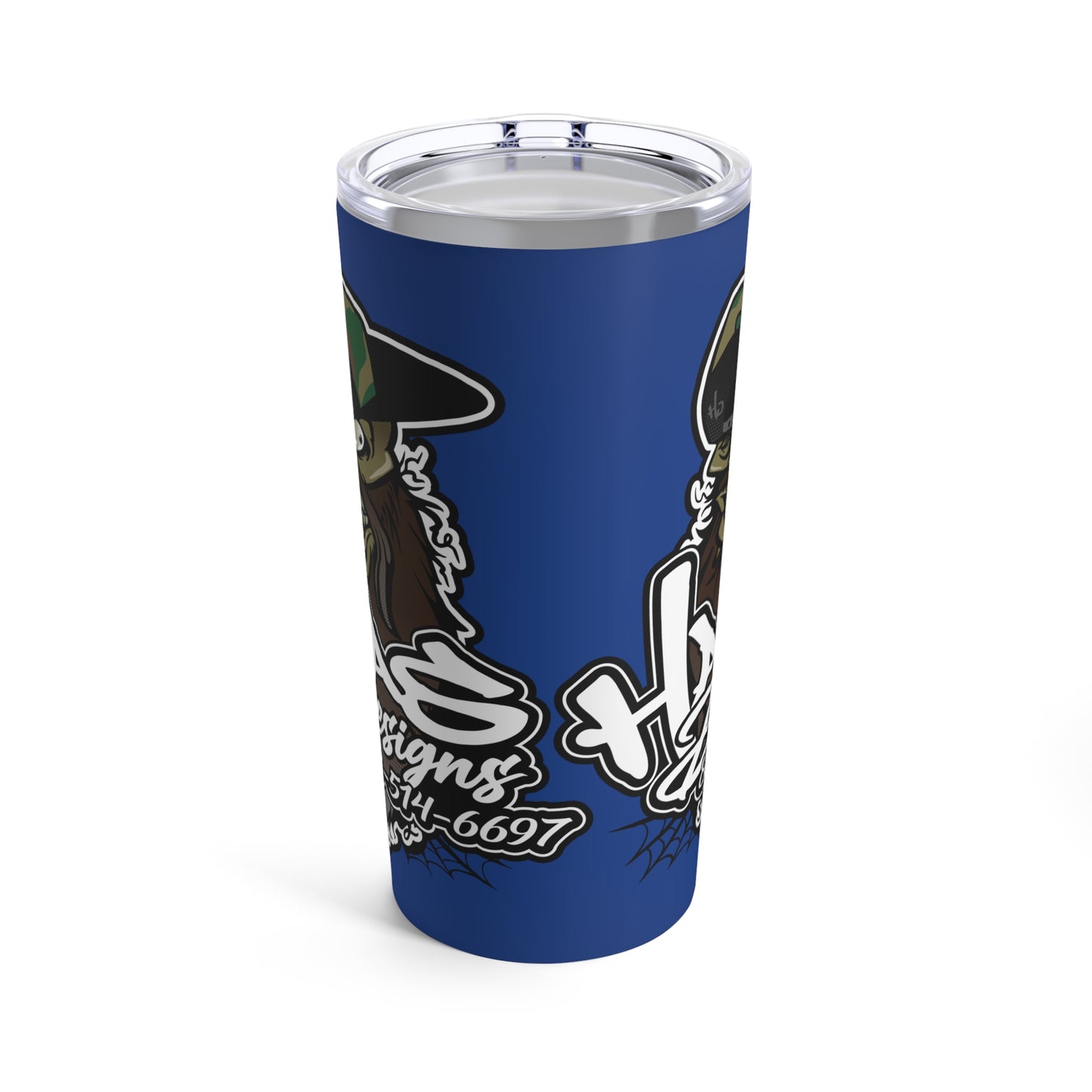 Haas Designs Tumbler, Blue 20oz
