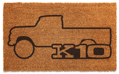 Chevy K10 Door Mat
