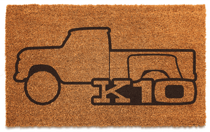 Chevy K10 Door Mat