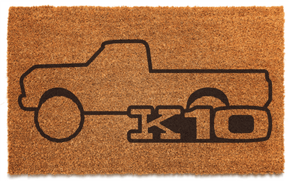 Chevy K10 Door Mat