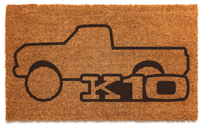 Chevy K10 Door Mat