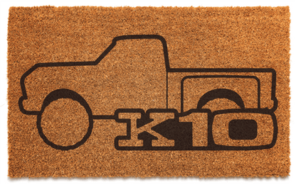 Chevy K10 Door Mat