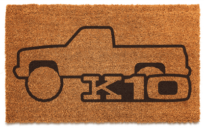 Chevy K10 Door Mat