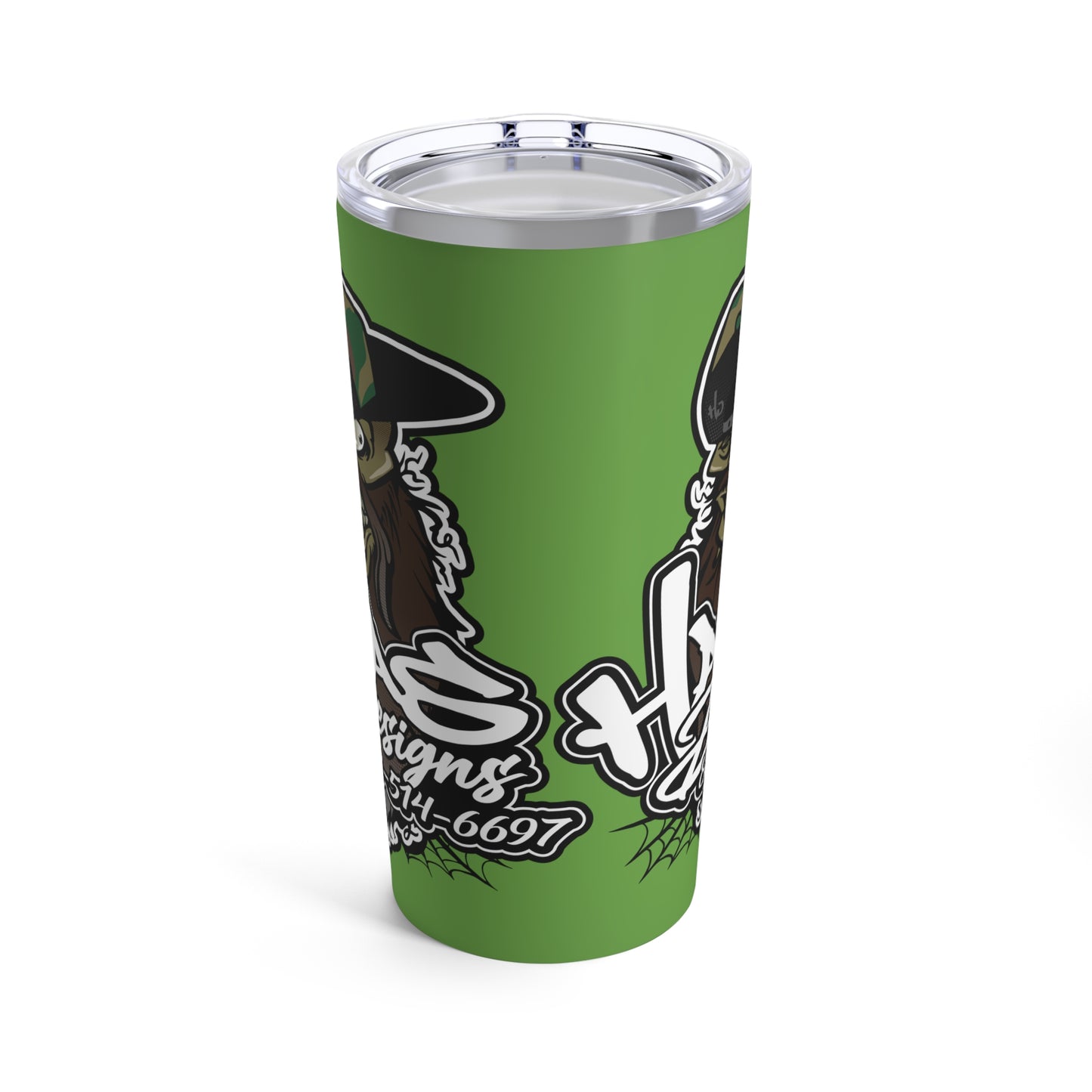 Haas Designs Tumbler, Green 20oz