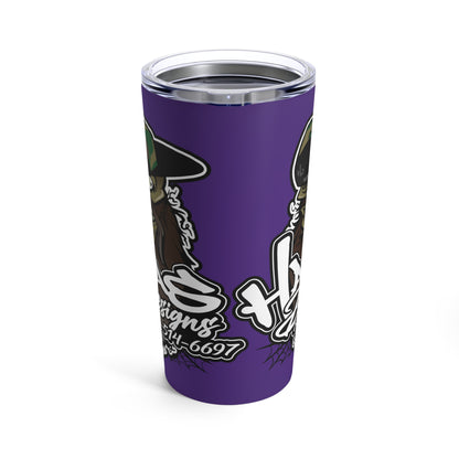 Haas Designs Tumbler, Purple 20oz