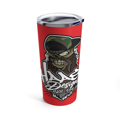 Haas Designs Tumbler, Red 20oz