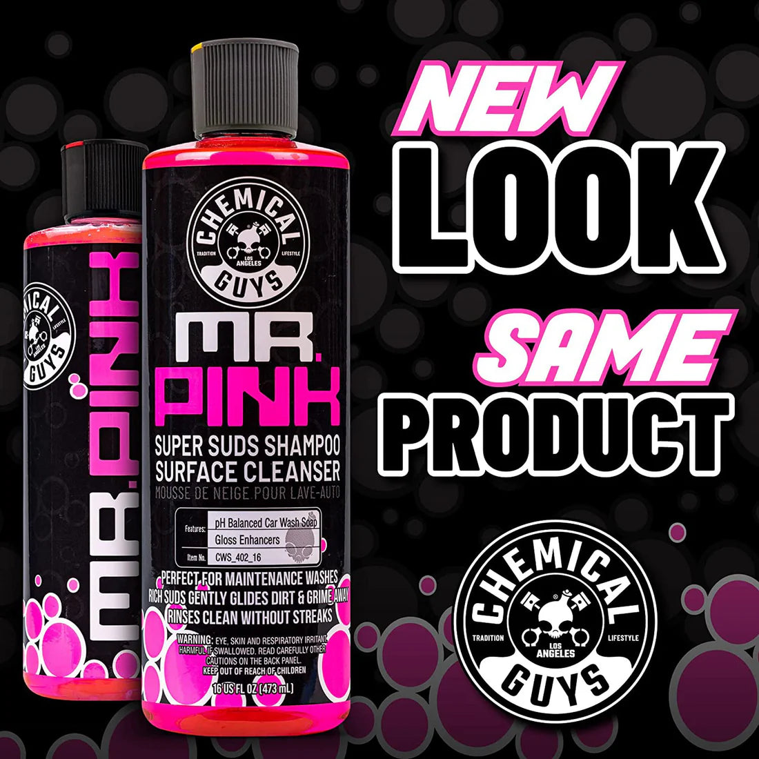 MR. PINK SUPER SUDS SHAMPOO SUPERIOR SURFACE CLEANSER (16 OZ)