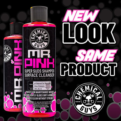 MR. PINK SUPER SUDS SHAMPOO SUPERIOR SURFACE CLEANSER (16 OZ)