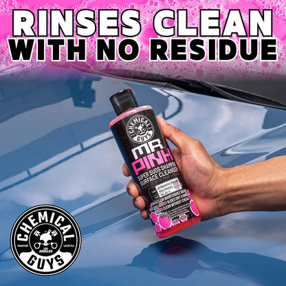 MR. PINK SUPER SUDS SHAMPOO SUPERIOR SURFACE CLEANSER (16 OZ)