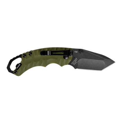 kershaw Shuffle II - Tanto, Olive, BlackWash - 8750TOLBW