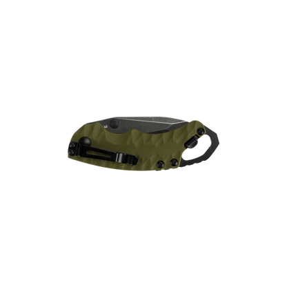 kershaw Shuffle II - Tanto, Olive, BlackWash - 8750TOLBW